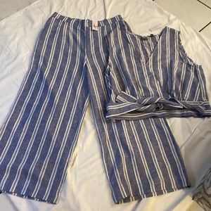 New York & Company Halter & Pants Set